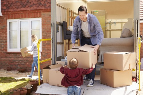 Local removals team planning a move in Crystal Palace residential streets