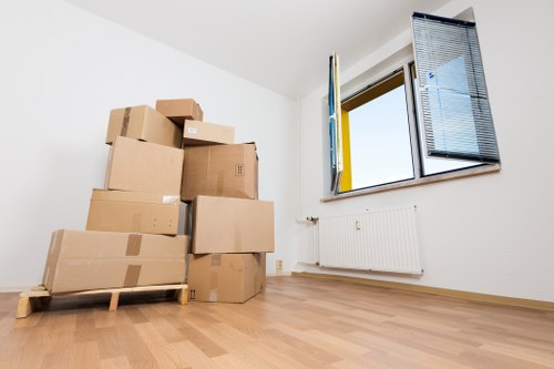 Organized storage units in Crystal Palace for household and commercial belongings